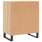 vidaXL Sideboard Sonoma-Eiche 60x35x70 cm Holzwerkstoff vidaXL Sideboard Sonoma-Eiche 60x35x70 cm Holzwerkstoff