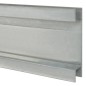vidaXL Zaunpfosten 40 Stk. Silbern 220 cm Verzinkter Stahl vidaXL Zaunpfosten 40 Stk. Silbern 220 cm Verzinkter Stahl