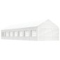 vidaXL Pavillon mit Dach Weiß 15,61x4,08x3,22 m Polyethylen vidaXL Pavillon mit Dach Weiß 15,61x4,08x3,22 m Polyethylen
