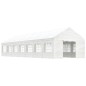 vidaXL Pavillon mit Dach Weiß 15,61x4,08x3,22 m Polyethylen vidaXL Pavillon mit Dach Weiß 15,61x4,08x3,22 m Polyethylen