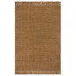 vidaXL Teppich mit Fransen 80x160 cm Jute vidaXL Teppich mit Fransen 80x160 cm Jute