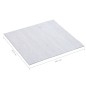 vidaXL Laminat Dielen Selbstklebend 5,11 m² PVC Weiß vidaXL Laminat Dielen Selbstklebend 5,11 m² PVC Weiß