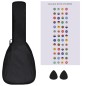 vidaXL Sopran-Ukulele-Set mit Tasche für Kinder Babyblau 21" vidaXL Sopran-Ukulele-Set mit Tasche für Kinder Babyblau 21"