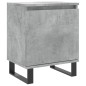 vidaXL Nachttisch Betongrau 40x30x50 cm Holzwerkstoff vidaXL Nachttisch Betongrau 40x30x50 cm Holzwerkstoff