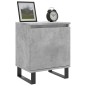 vidaXL Nachttisch Betongrau 40x30x50 cm Holzwerkstoff vidaXL Nachttisch Betongrau 40x30x50 cm Holzwerkstoff