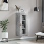 vidaXL Wandschrank Betongrau 34,5x34x90 cm vidaXL Wandschrank Betongrau 34,5x34x90 cm