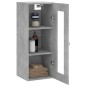 vidaXL Wandschrank Betongrau 34,5x34x90 cm vidaXL Wandschrank Betongrau 34,5x34x90 cm