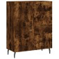 vidaXL Highboard Räuchereiche 69,5x34x180 cm Holzwerkstoff vidaXL Highboard Räuchereiche 69,5x34x180 cm Holzwerkstoff