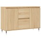 vidaXL Sideboard Sonoma-Eiche 104x35x70 cm Holzwerkstoff vidaXL Sideboard Sonoma-Eiche 104x35x70 cm Holzwerkstoff