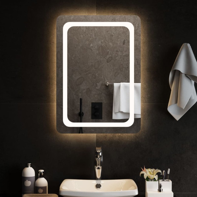 vidaXL LED-Badspiegel 50x70 cm vidaXL LED-Badspiegel 50x70 cm