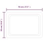 vidaXL LED-Badspiegel 50x70 cm vidaXL LED-Badspiegel 50x70 cm