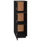 vidaXL Highboard Schwarz 34x40x108,5 cm Massivholz Kiefer vidaXL Highboard Schwarz 34x40x108,5 cm Massivholz Kiefer