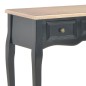 vidaXL Frisiertisch Konsolentisch mit 3 Schubladen Schwarz vidaXL Frisiertisch Konsolentisch mit 3 Schubladen Schwarz
