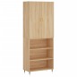 Highboard Sonoma-Eiche 69,5x34x180 cm Holzwerkstoff Highboard Sonoma-Eiche 69,5x34x180 cm Holzwerkstoff