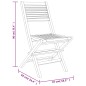 vidaXL Gartenstühle 4 Stk. Klappbar 47x62x90 cm Massivholz Teak vidaXL Gartenstühle 4 Stk. Klappbar 47x62x90 cm Massivholz Teak