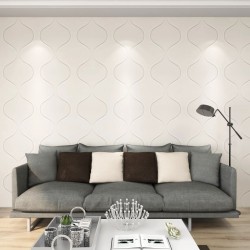 vidaXL Wandpaneele 12 Stk. 3D 0,5×0,5 m 3 m²