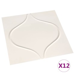 vidaXL Wandpaneele 12 Stk. 3D 0,5×0,5 m 3 m²