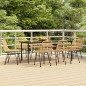 vidaXL 9-tlg. Garten-Essgruppe Poly Rattan vidaXL 9-tlg. Garten-Essgruppe Poly Rattan