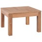 vidaXL Couchtisch Teakholz Massiv mit Natürlichem Finish 60x60x40 cm vidaXL Couchtisch Teakholz Massiv mit Natürlichem Finish 60x60x40 cm