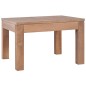 vidaXL Couchtisch Teakholz Massiv mit Natürlichem Finish 60x60x40 cm vidaXL Couchtisch Teakholz Massiv mit Natürlichem Finish 60x60x40 cm