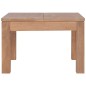 vidaXL Couchtisch Teakholz Massiv mit Natürlichem Finish 60x60x40 cm vidaXL Couchtisch Teakholz Massiv mit Natürlichem Finish 60x60x40 cm