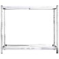 vidaXL Reifenregale mit 2 Böden 4 Stk. Silbern 110x40x110 cm Stahl vidaXL Reifenregale mit 2 Böden 4 Stk. Silbern 110x40x110 cm Stahl