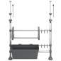 vidaXL Küchenorganisator Verstellbar Aluminium vidaXL Küchenorganisator Verstellbar Aluminium