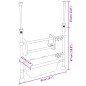 vidaXL Küchenorganisator Verstellbar Aluminium vidaXL Küchenorganisator Verstellbar Aluminium