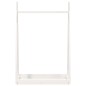 vidaXL Kleiderständer Weiß 100x45x150 cm Massivholz Kiefer vidaXL Kleiderständer Weiß 100x45x150 cm Massivholz Kiefer