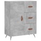 vidaXL Sideboard Betongrau 69,5x34x90 cm Holzwerkstoff vidaXL Sideboard Betongrau 69,5x34x90 cm Holzwerkstoff