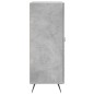 vidaXL Sideboard Betongrau 69,5x34x90 cm Holzwerkstoff vidaXL Sideboard Betongrau 69,5x34x90 cm Holzwerkstoff