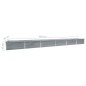 vidaXL Garten-Hochbeet Verzinkter Stahl 600x80x45 cm Grau vidaXL Garten-Hochbeet Verzinkter Stahl 600x80x45 cm Grau