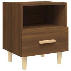 vidaXL Nachttisch Braun Eichen-Optik 40x35x47 cm