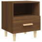 vidaXL Nachttisch Braun Eichen-Optik 40x35x47 cm vidaXL Nachttisch Braun Eichen-Optik 40x35x47 cm