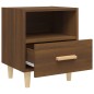 vidaXL Nachttisch Braun Eichen-Optik 40x35x47 cm vidaXL Nachttisch Braun Eichen-Optik 40x35x47 cm