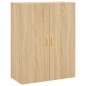 Highboard Sonoma-Eiche 69,5x34x180 cm Holzwerkstoff Highboard Sonoma-Eiche 69,5x34x180 cm Holzwerkstoff