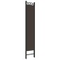 vidaXL 5-tlg. Paravent Braun 200x220 cm Stoff vidaXL 5-tlg. Paravent Braun 200x220 cm Stoff