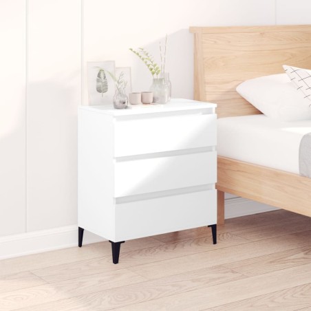 vidaXL Sideboard Weiß 60x35x70 cm Holzwerkstoff