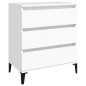 vidaXL Sideboard Weiß 60x35x70 cm Holzwerkstoff vidaXL Sideboard Weiß 60x35x70 cm Holzwerkstoff