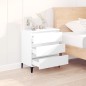 vidaXL Sideboard Weiß 60x35x70 cm Holzwerkstoff vidaXL Sideboard Weiß 60x35x70 cm Holzwerkstoff