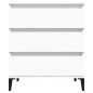 vidaXL Sideboard Weiß 60x35x70 cm Holzwerkstoff vidaXL Sideboard Weiß 60x35x70 cm Holzwerkstoff