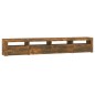 vidaXL TV-Schrank mit LED-Leuchten Räuchereiche 240x35x40 cm vidaXL TV-Schrank mit LED-Leuchten Räuchereiche 240x35x40 cm
