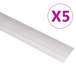 vidaXL Übergangsprofil 5 Stk. Aluminium 134 cm Golden