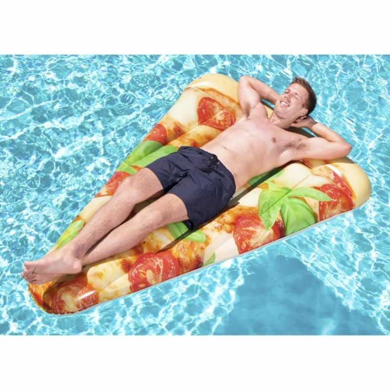 Bestway Luftmatratze Pizza Party 188x130 cm Bestway Luftmatratze Pizza Party 188x130 cm