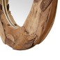 vidaXL Dekorativer Spiegel Teak 80 cm Rund vidaXL Dekorativer Spiegel Teak 80 cm Rund