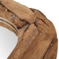 vidaXL Dekorativer Spiegel Teak 80 cm Rund vidaXL Dekorativer Spiegel Teak 80 cm Rund