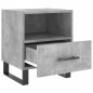 vidaXL Nachttisch Betongrau 40x35x47,5 cm Holzwerkstoff vidaXL Nachttisch Betongrau 40x35x47,5 cm Holzwerkstoff