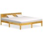 vidaXL Massivholzbett Mango 140 cm vidaXL Massivholzbett Mango 140 cm