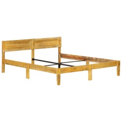 vidaXL Massivholzbett Mango 140 cm 