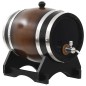 vidaXL Weinfass mit Hahn Massivholz Kiefer 12 L vidaXL Weinfass mit Hahn Massivholz Kiefer 12 L